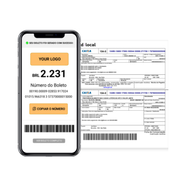 Brazilian banks code barcode solution