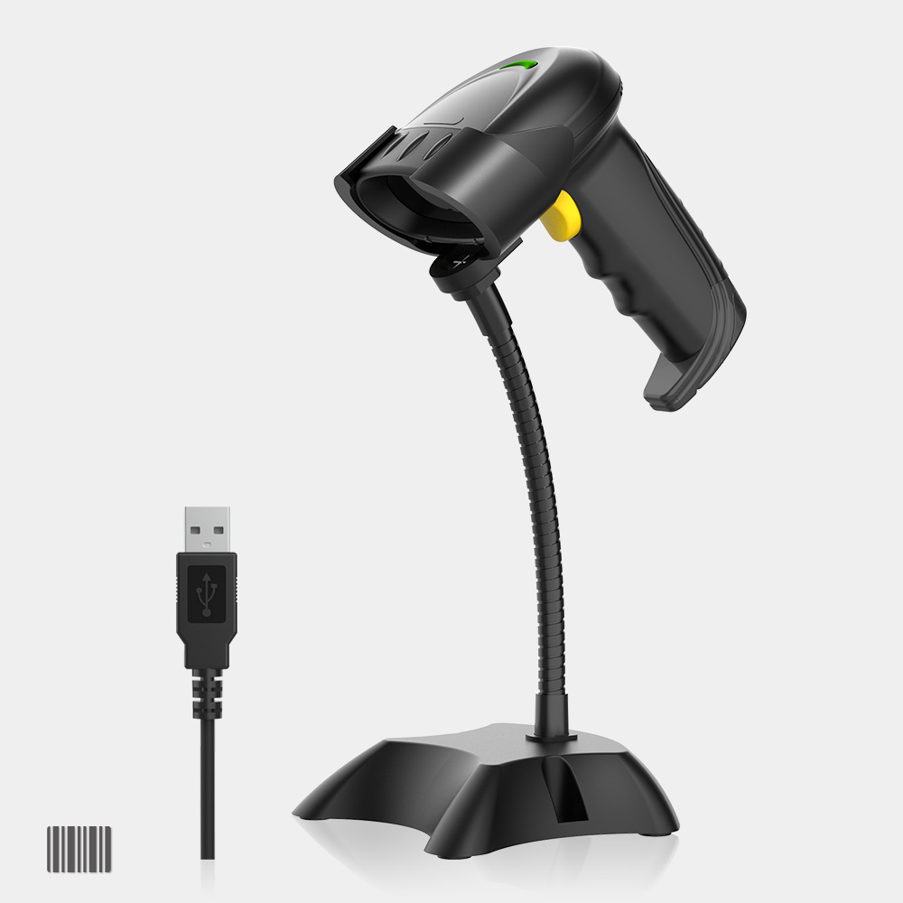 X-520AT 1D Automatic Laser Wired Handhold Barcode Scanner