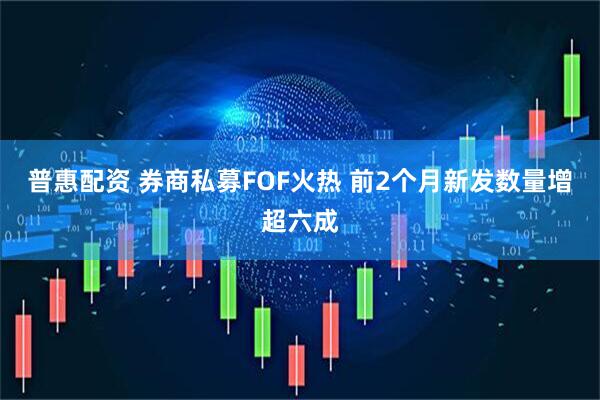 普惠配资 券商私募FOF火热 前2个月新发数量增超六成