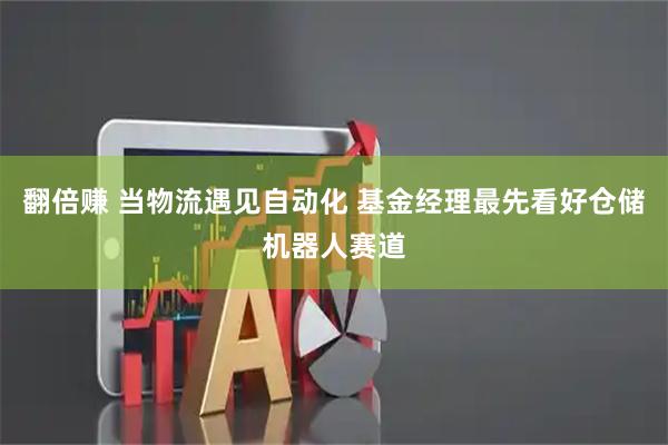 翻倍赚 当物流遇见自动化 基金经理最先看好仓储机器人赛道